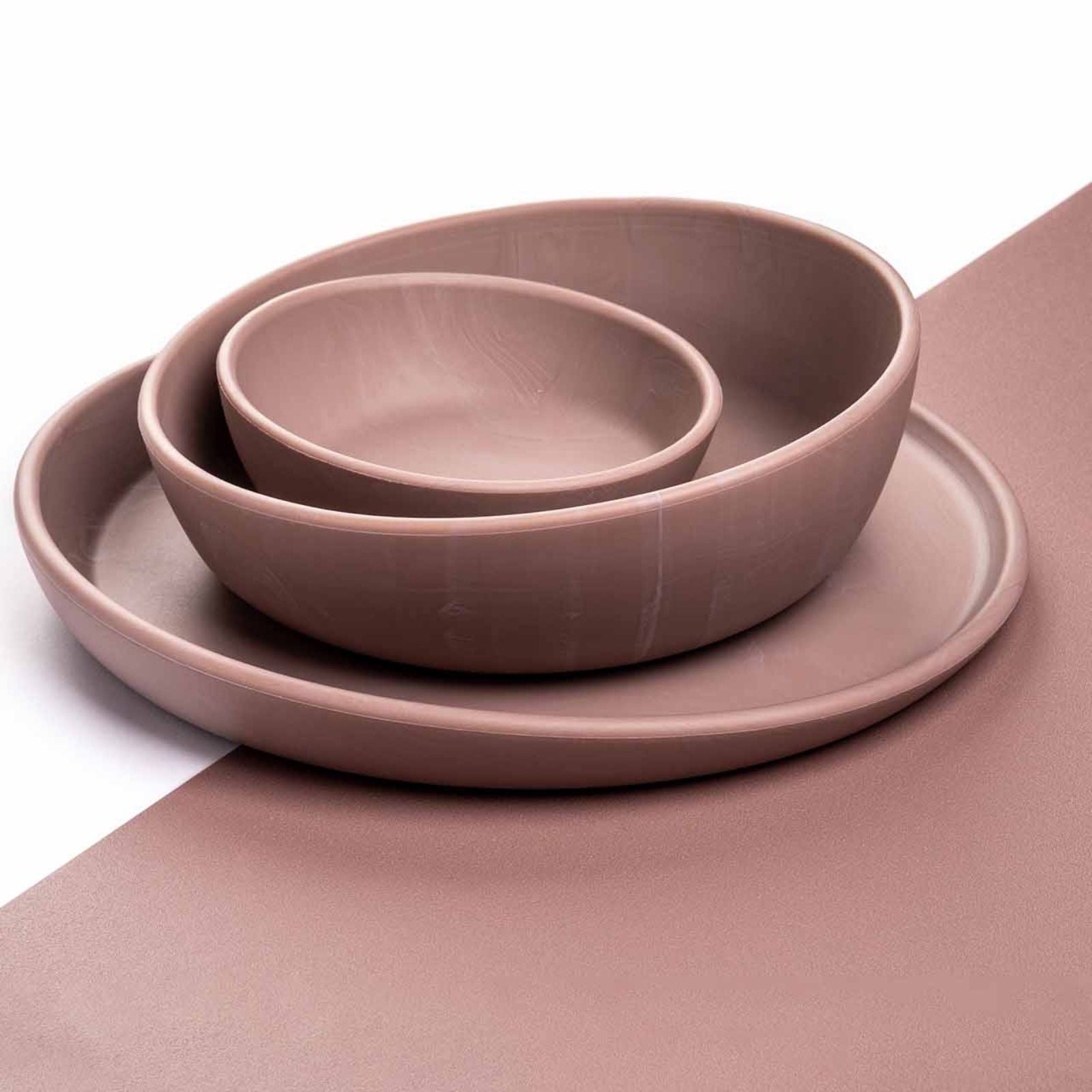 geschirrset marmor powderblush